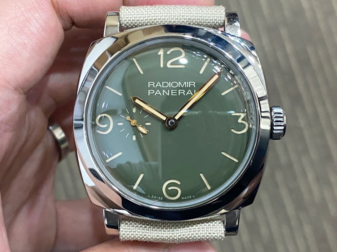 Like New Complete Local Dec 2020 Panerai Radiomir 45 Military