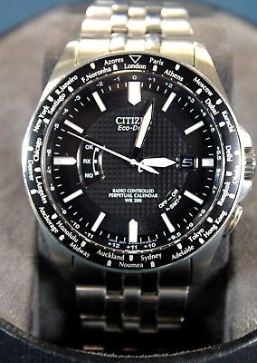 Citizen Eco-Drive Radio Controlled Prpetual Calendar h145-s073316