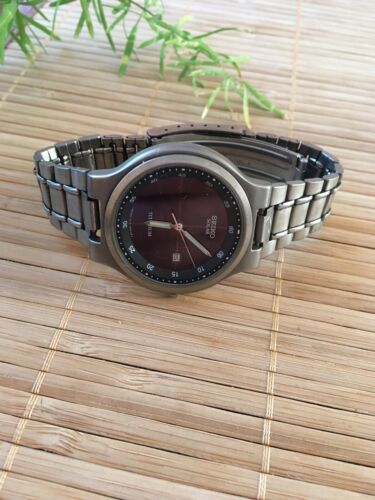 SEIKO 5Y75-1400 Solar Titanium Watch Japan | WatchCharts Marketplace