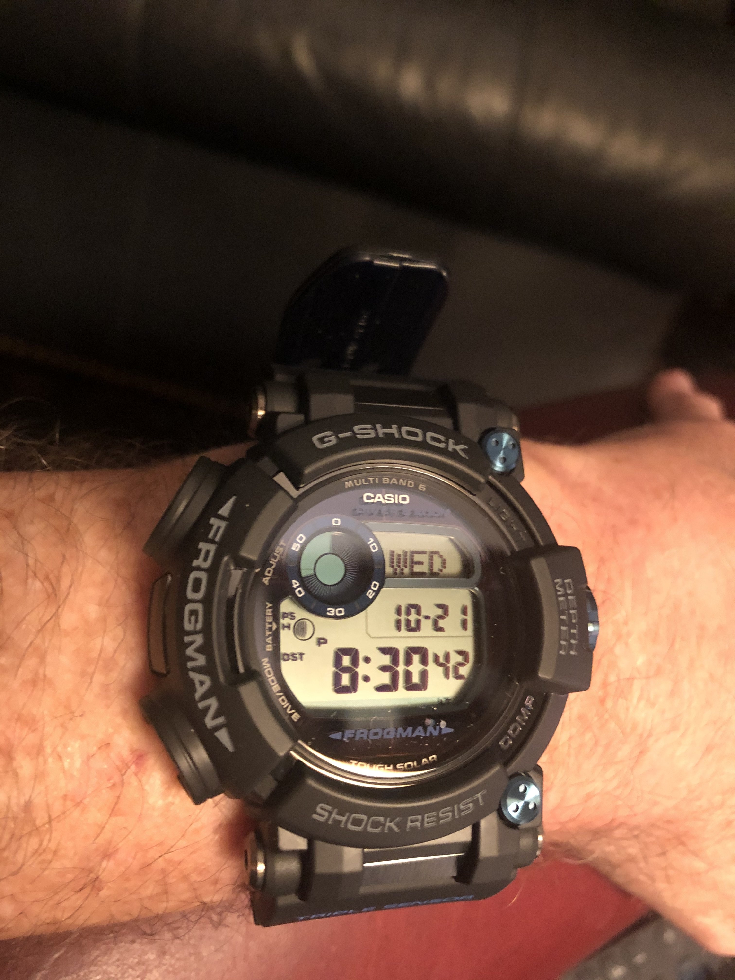 FS: G-Shock Frogman GWF-D1000B-1JF (Blue Accents) | WatchCharts