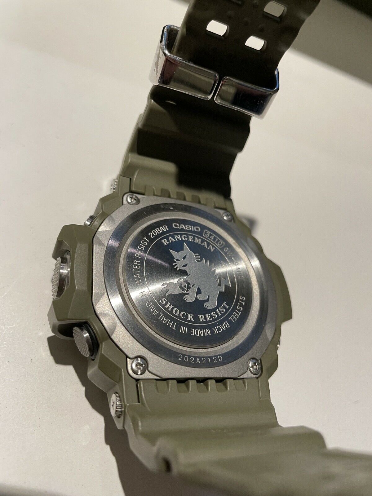 Casio G-Shock Rangeman GW-9400-3 Military Green Watch | WatchCharts UK