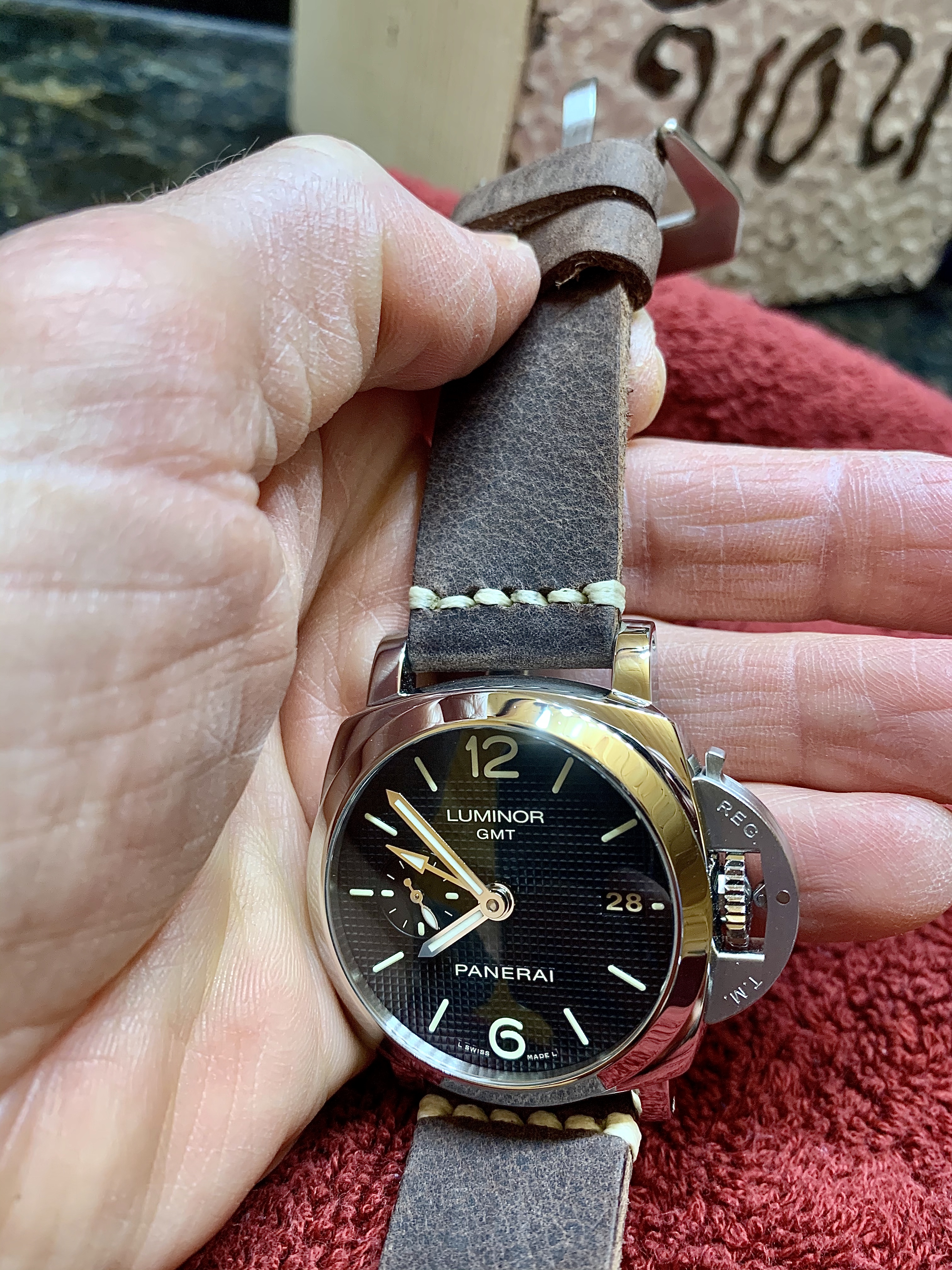 Fs Panerai LUMINOR pam0535 gmt 42mm WatchCharts Marketplace