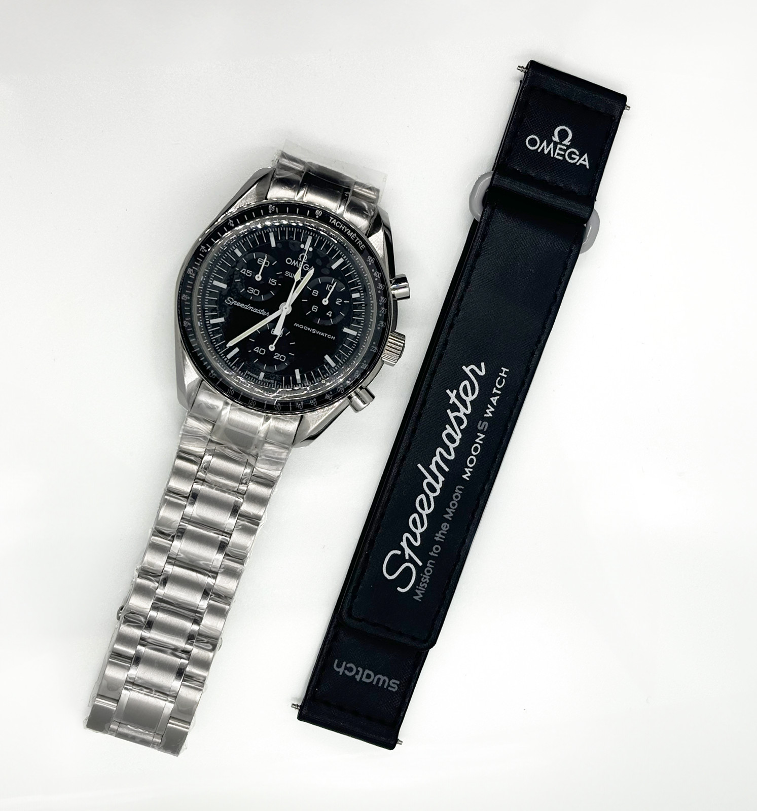 Stainless Steel Case - Omega x Swatch MoonSwatch MOD - Mission To