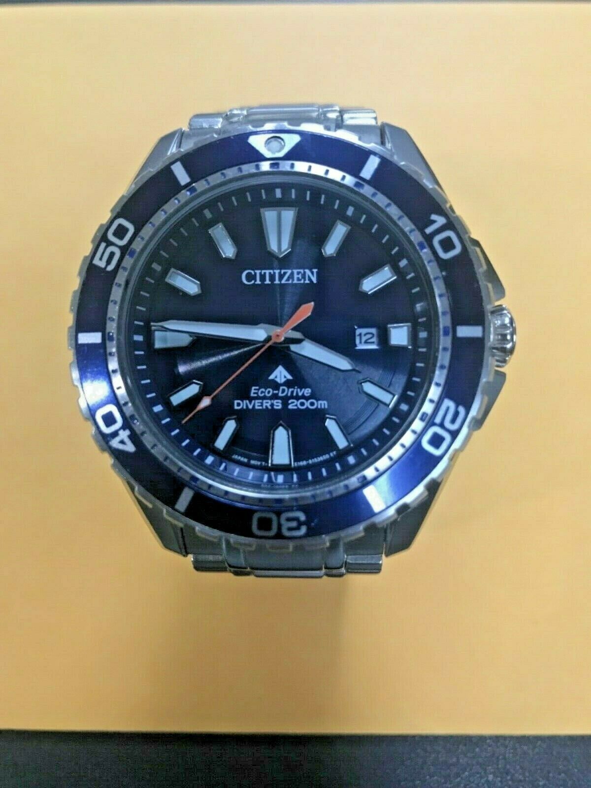 CITIZEN ECO DRIVE - E168-S111510 - 200M MEN'S DIVERS WATCH