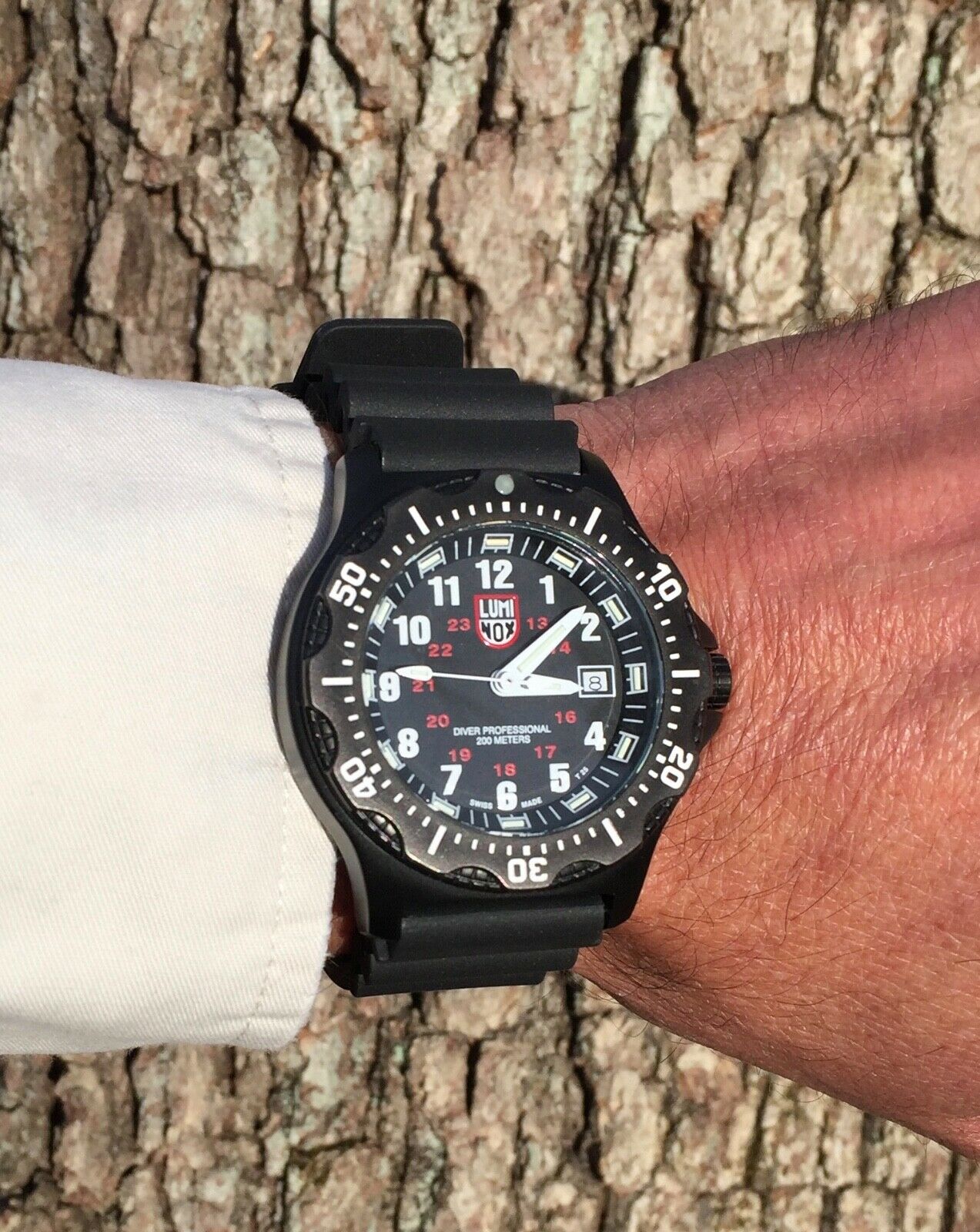 LUMINOX Swiss Made 8400 3-HRB Mens Watch | WatchCharts Marketplace