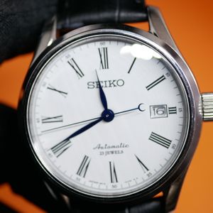 WTS] Seiko Presage SARX019 for $369 - Beautiful, Affordable Enamel Dial  Dress Watch with Domed Sapphire Glass and 6r15 Movement. | WatchCharts