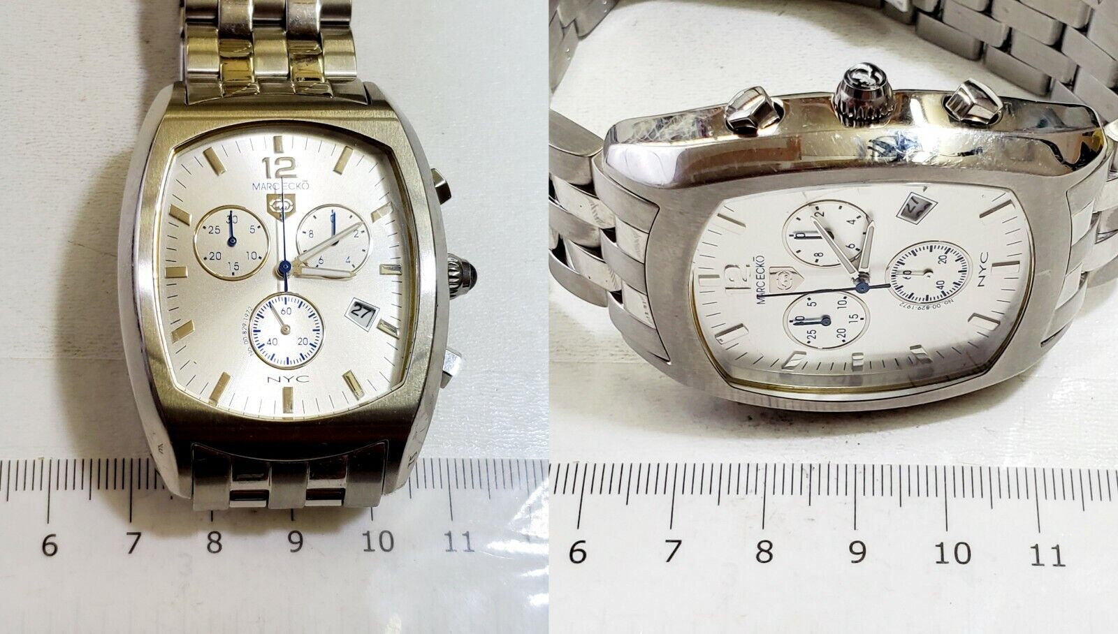 RARE,UNIQUE Men's CHRONOGRAPH Watch MARC ECKO E15000G2