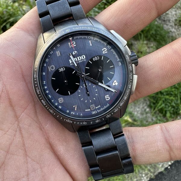 Rado HyperChrom Match Point Ceramic Automatic Chronograph | WatchCharts ...