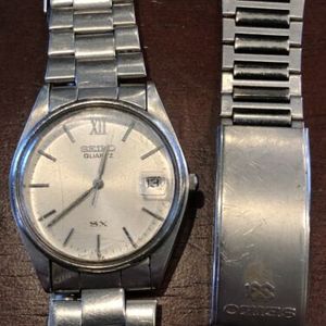 Men's Seiko Stainless Steel 5Y22-6000 Quartz Watch With Extra Bracelet |  WatchCharts
