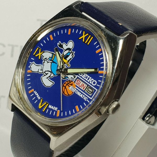 seiko donald duck watch