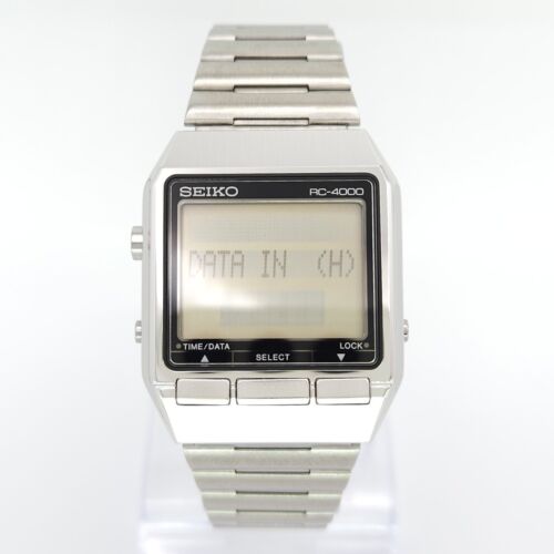 SEIKO S521-4010 RC-4000 PC DATAGRAPH VINTAGE DIGITAL COMPUTER