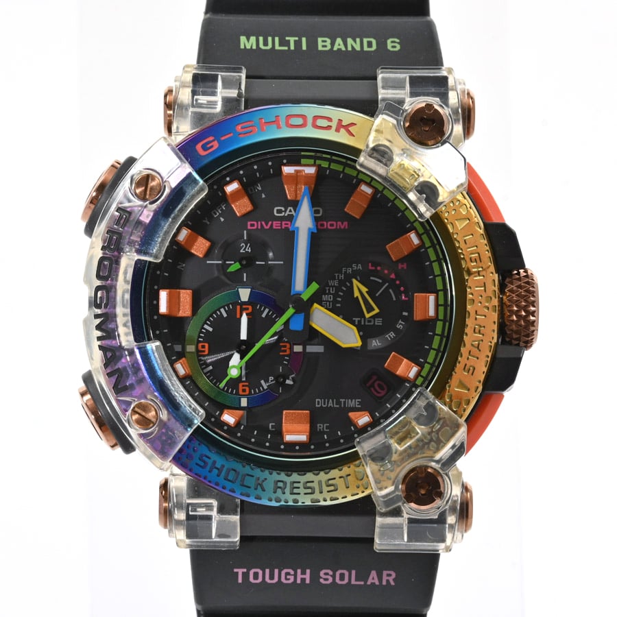 Vis De Fixation Pour Bracelet Montre Casio GWF-A1000BRT-1A - Bicolores - Neuf Avec étiquettes