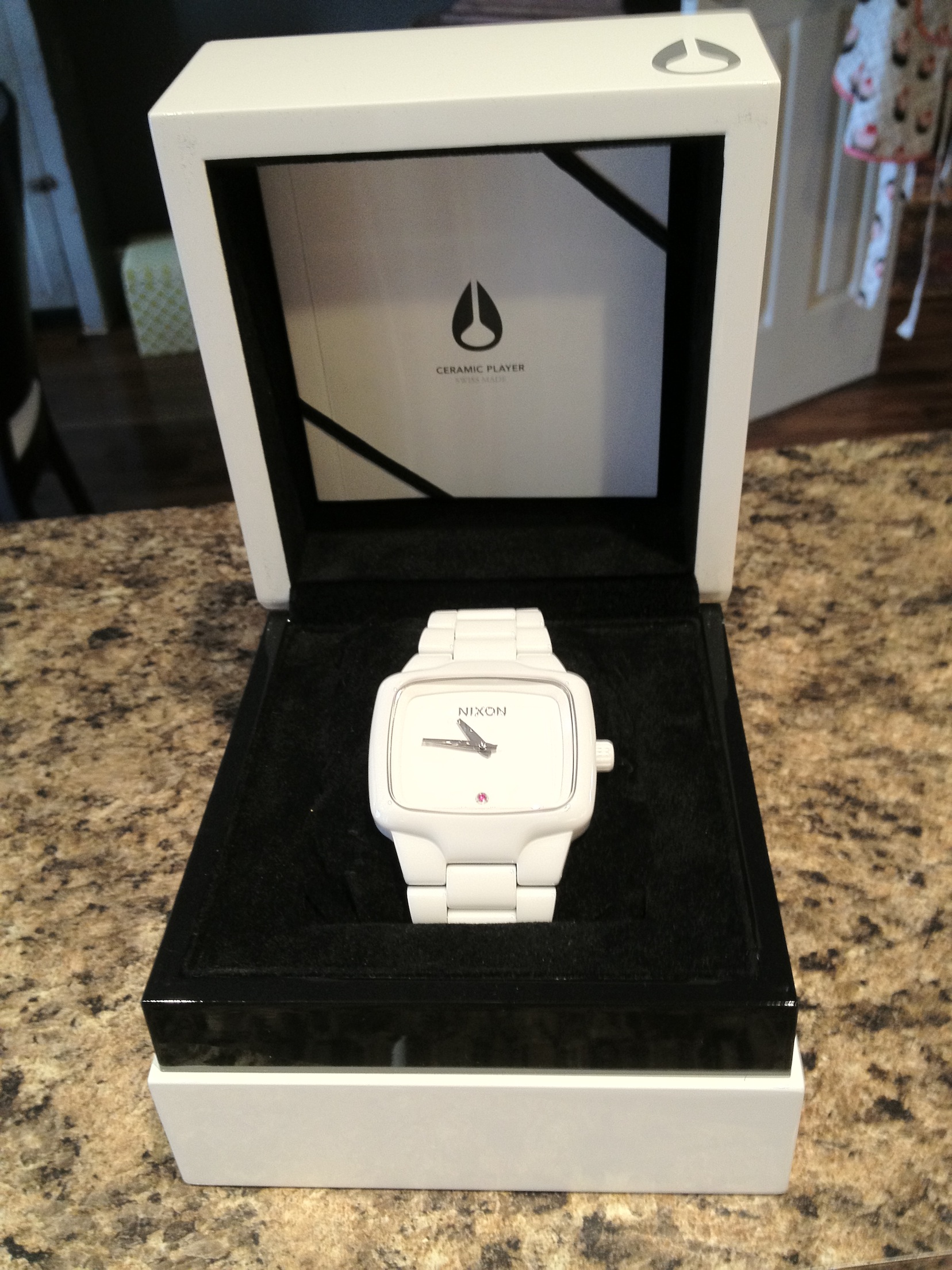 Nixon Ceramic Player White, Auto, Swiss ETA 2824 for sale