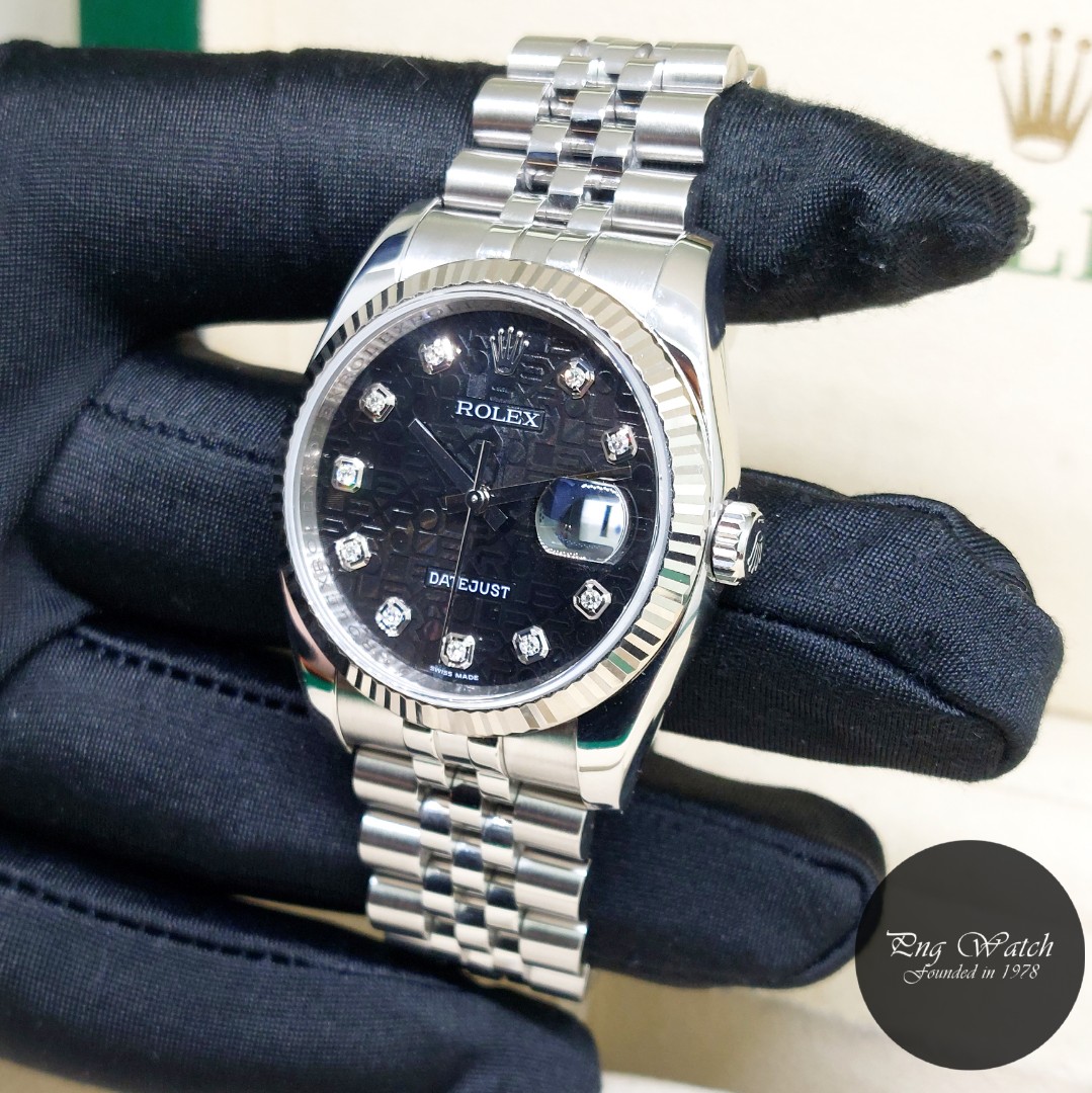 Rolex 116234 cheap black dial