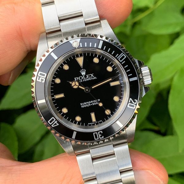 SOLD Rolex Submariner 14060. E serial. Tritium dial. Unpolished. Killer ...