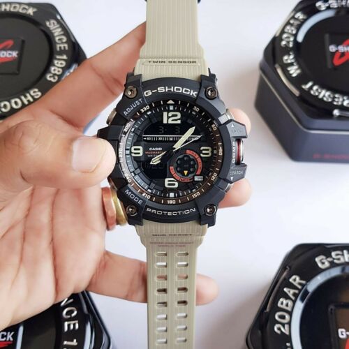 Casio G Shock Gg 1000 1a3 Mudmaster Analog Digital Twin Sensor Compass Watch Watchcharts