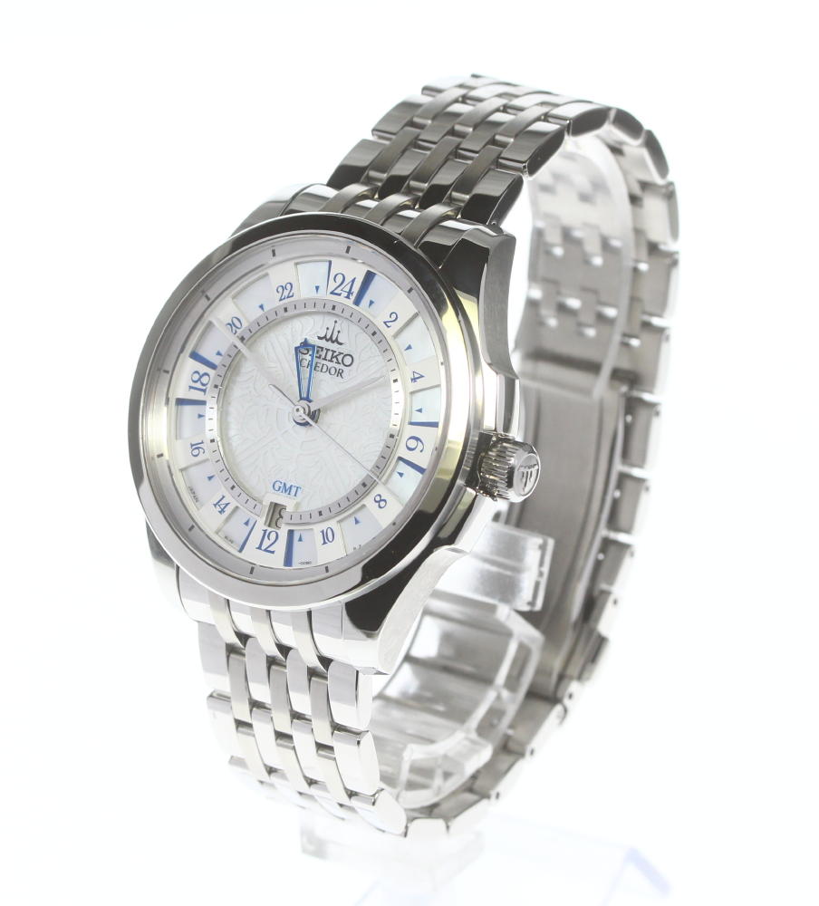 ☆ Good product [SEIKO] Seiko Credor Signo Mechanical GMT