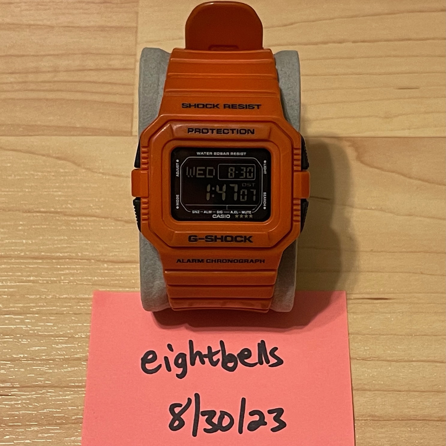 国内外の人気が集結 アンドレス CASIO DW-D5500MR-4 G-SHOCK 腕時計