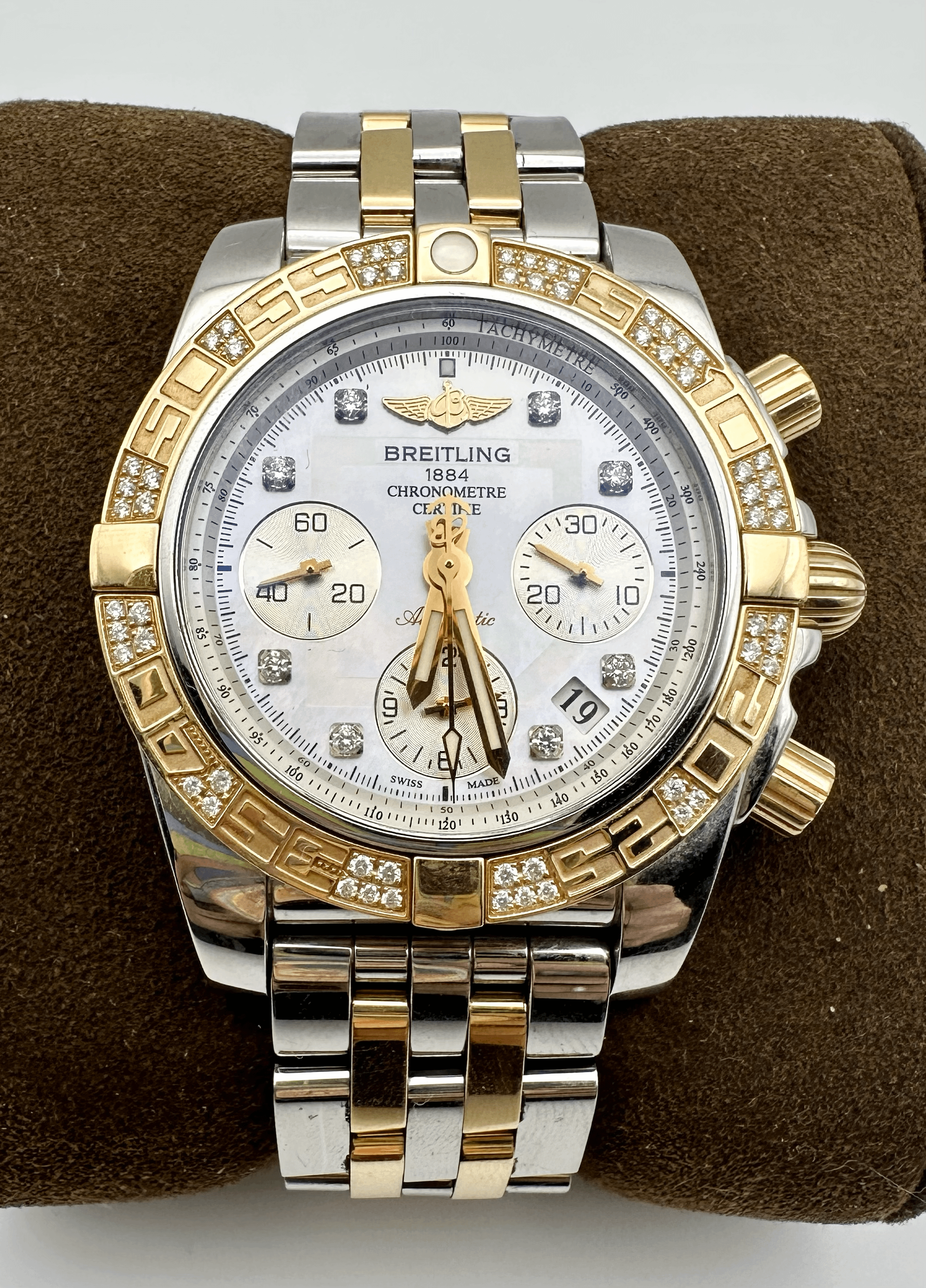 Breitling chronomat hot sale 41 gold