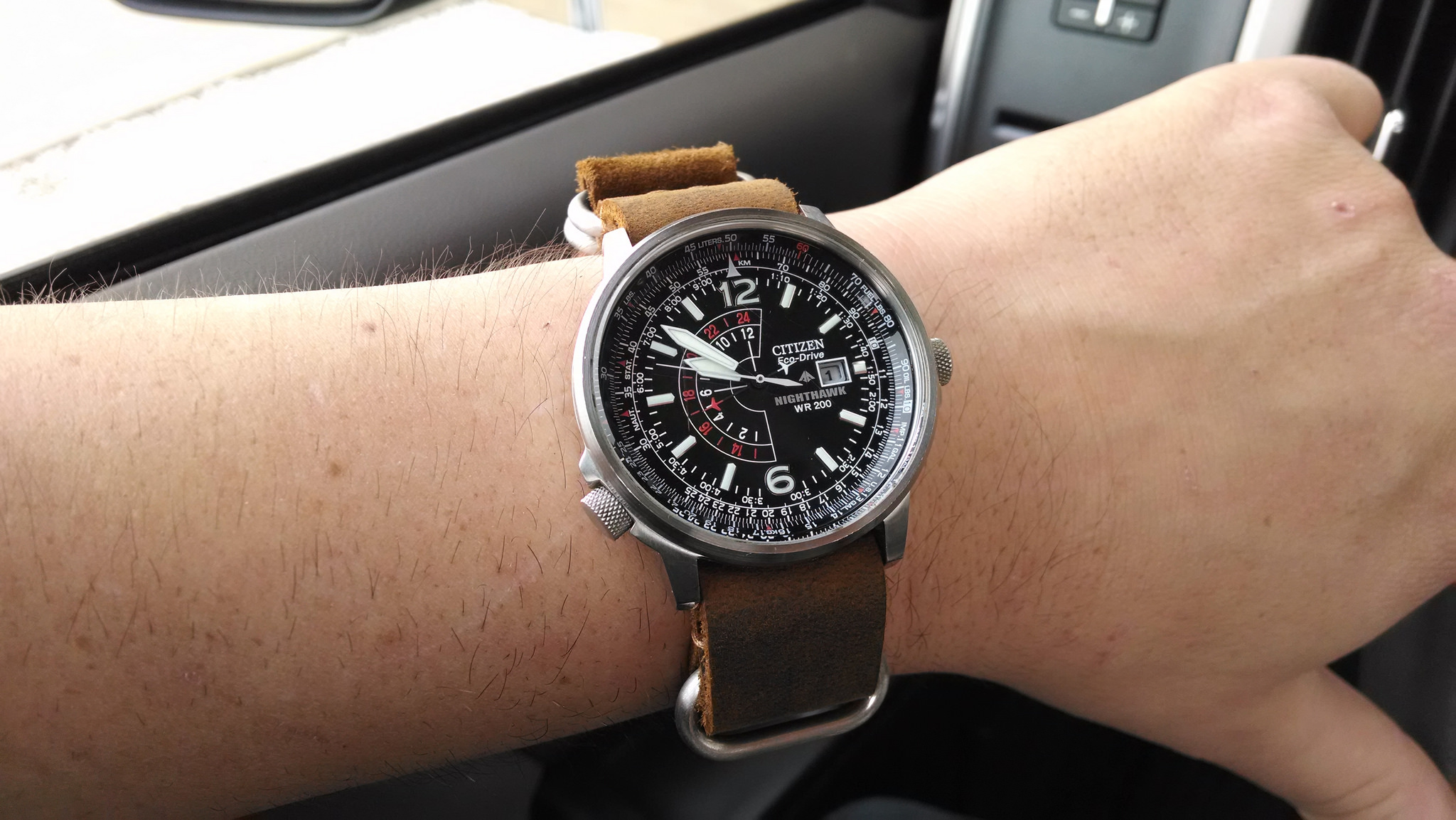 Citizen Nighthawk and Citizen Promaster 3 Leather Straps WatchCharts Marketplace