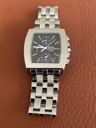 【ruko128　…6月21日迄】 Seiko Presage Chronograph 100m Stainless Steel Men's Watch