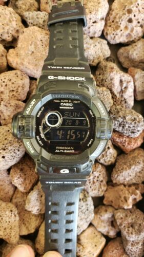 Casio 3148 G-Shock G-9200BW Dragon Riseman All Black