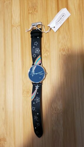 COACH Watch,Coach Black Watch with Colorful Stars Ladies main image 4