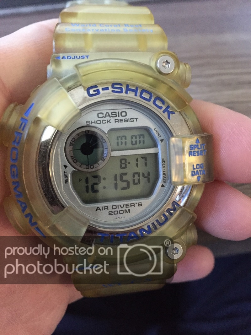 Rare G-shock Frogman WCCS Limited Edition | WatchCharts