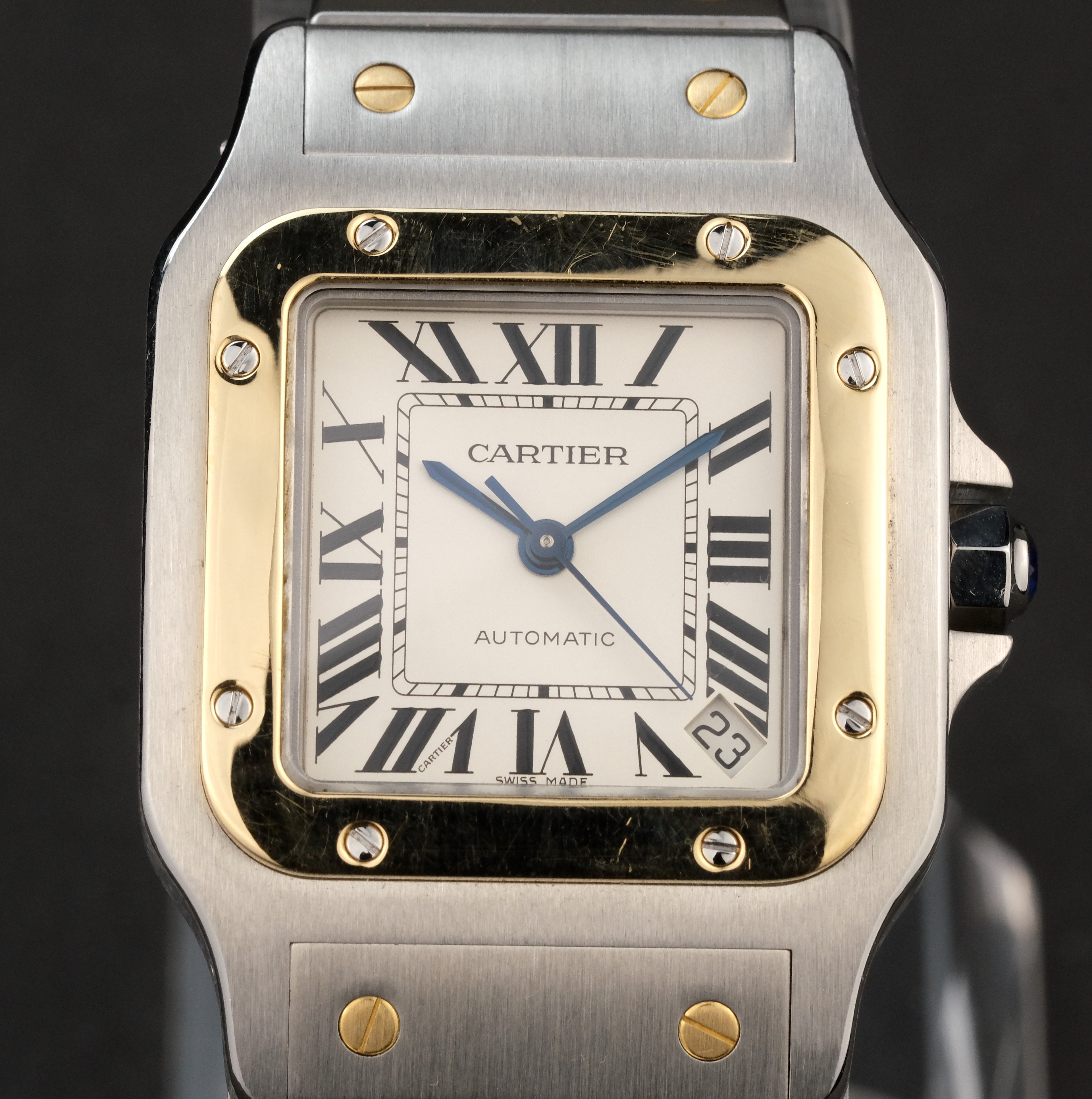 WTS 2000 s Cartier Santos Galb e XL Two Tone ref 2823