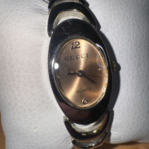 GUCCI腕時計 Authentic Gucci 1586 Ladies Watch Italy Swiss Stainless