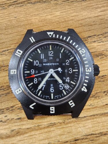 NOS MARATHON Navigator MIL-PRF-46374G Cage 38776 Military Watch