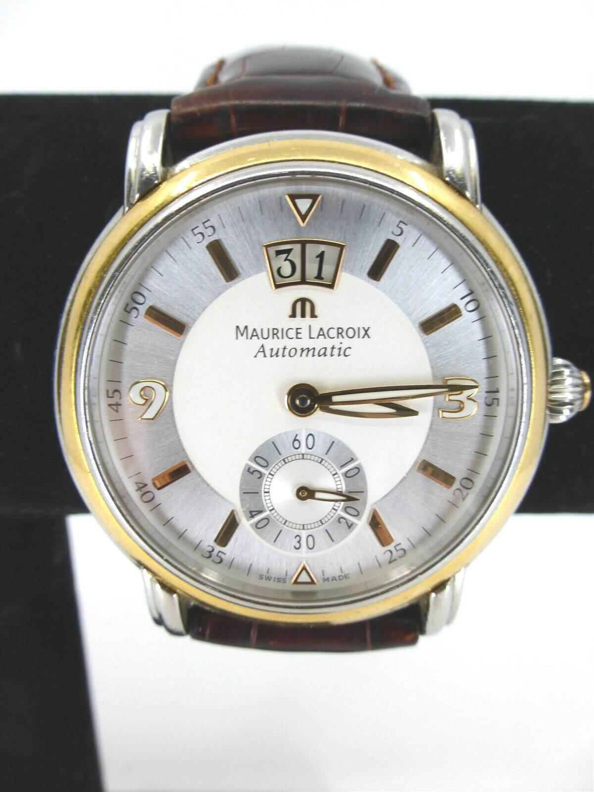 Maurice LaCroix Masterpiece Automatic Men s Watch Steel 18k Gold