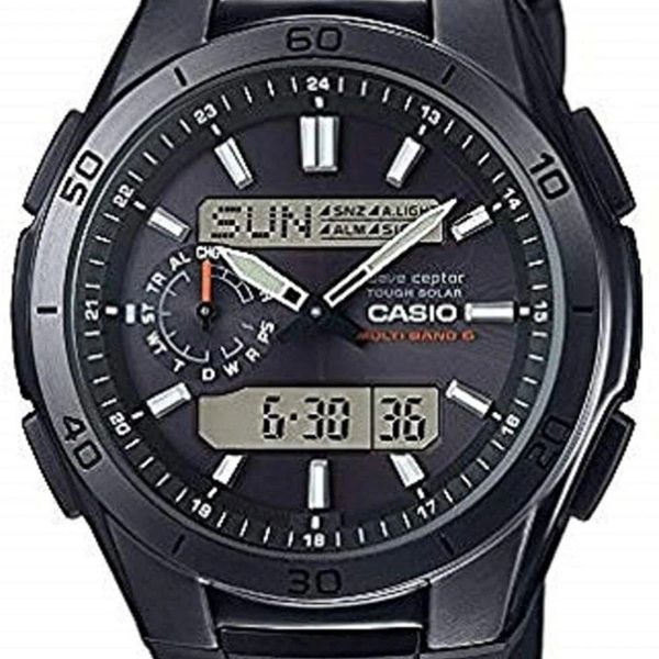 Casio Wave Ceptor WVA-M650-7AJF Atomic Radio Analog Digital Men Watch ...