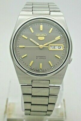 Vintage Seiko 5 Japan 21J Automatic 7S26 0560 See Through Back