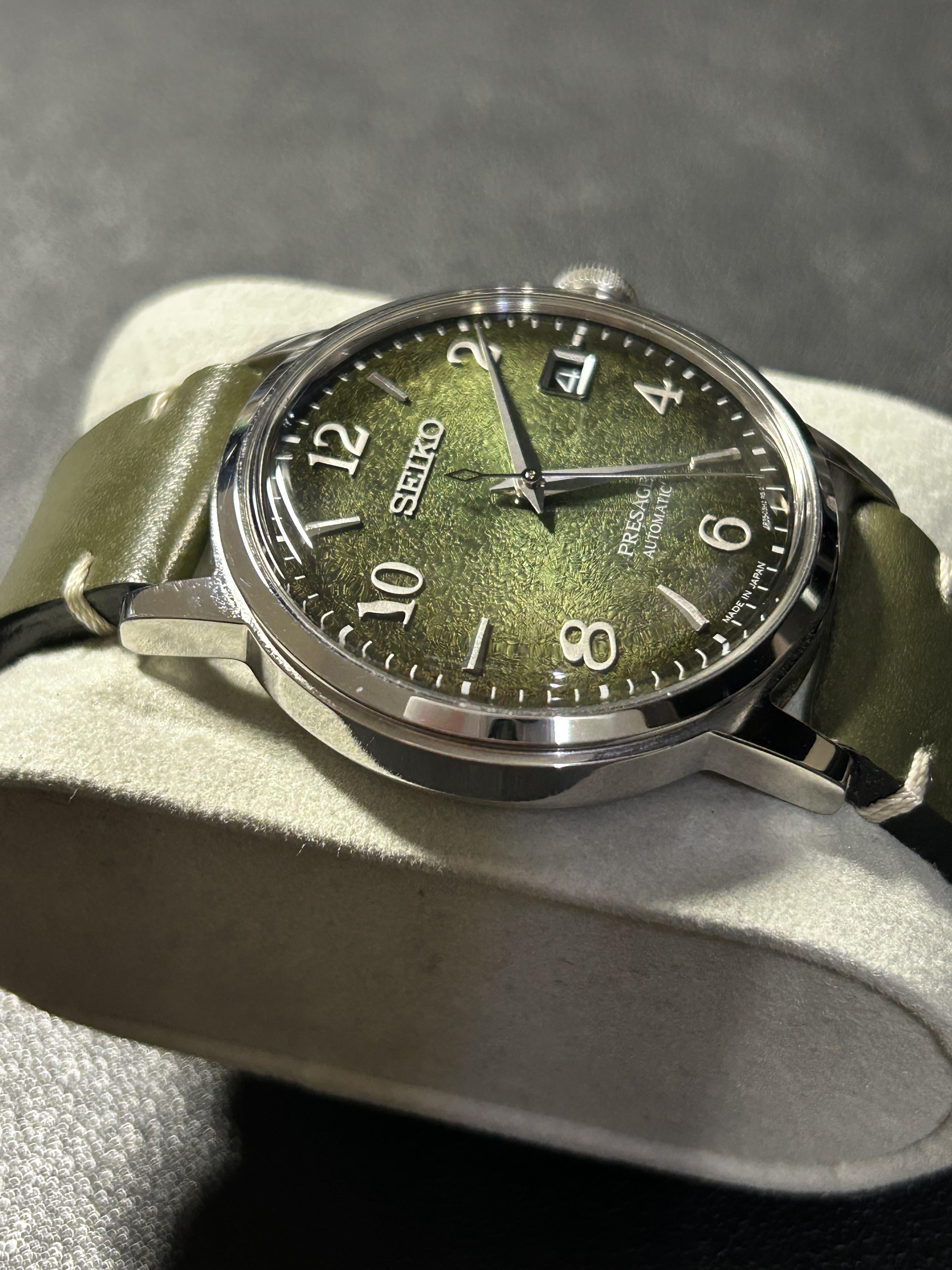 seiko matcha presage