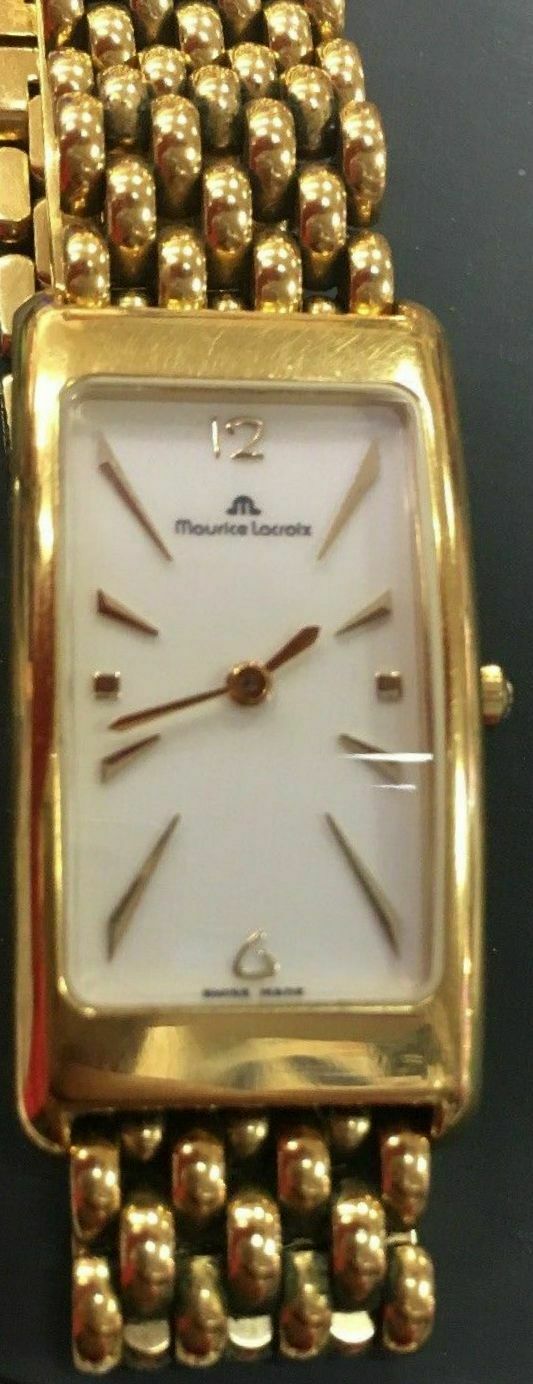 Maurice lacroix gold plated g10 best sale