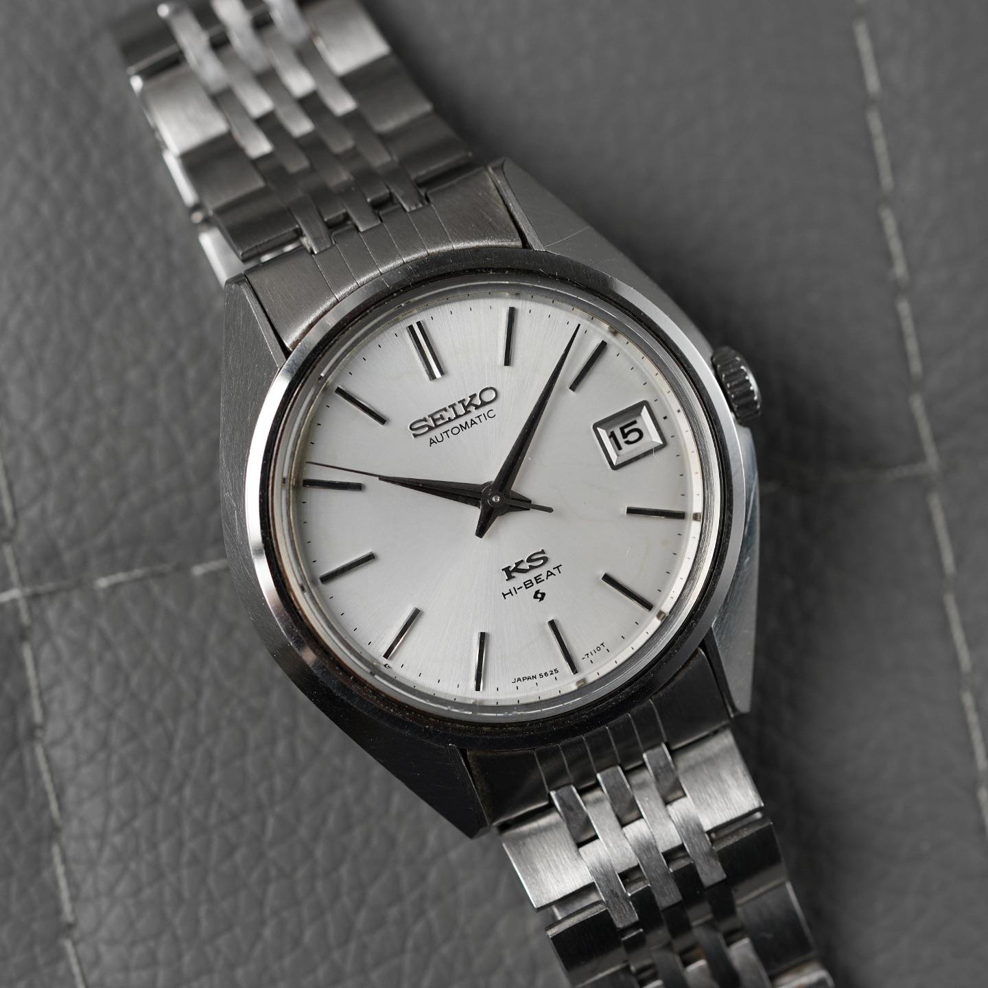 1561326】KING SEIKO キングセイコー 腕時計 5625-7111 自動巻き 稼働 