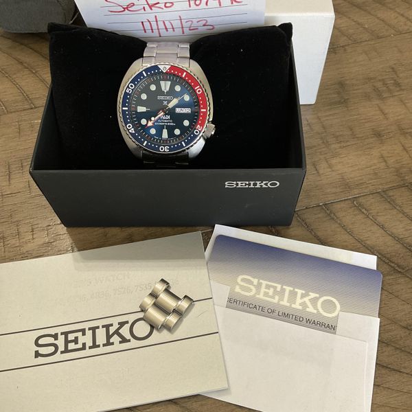 [wts] Seiko Pepsi Turtle --------- $260.00 | WatchCharts