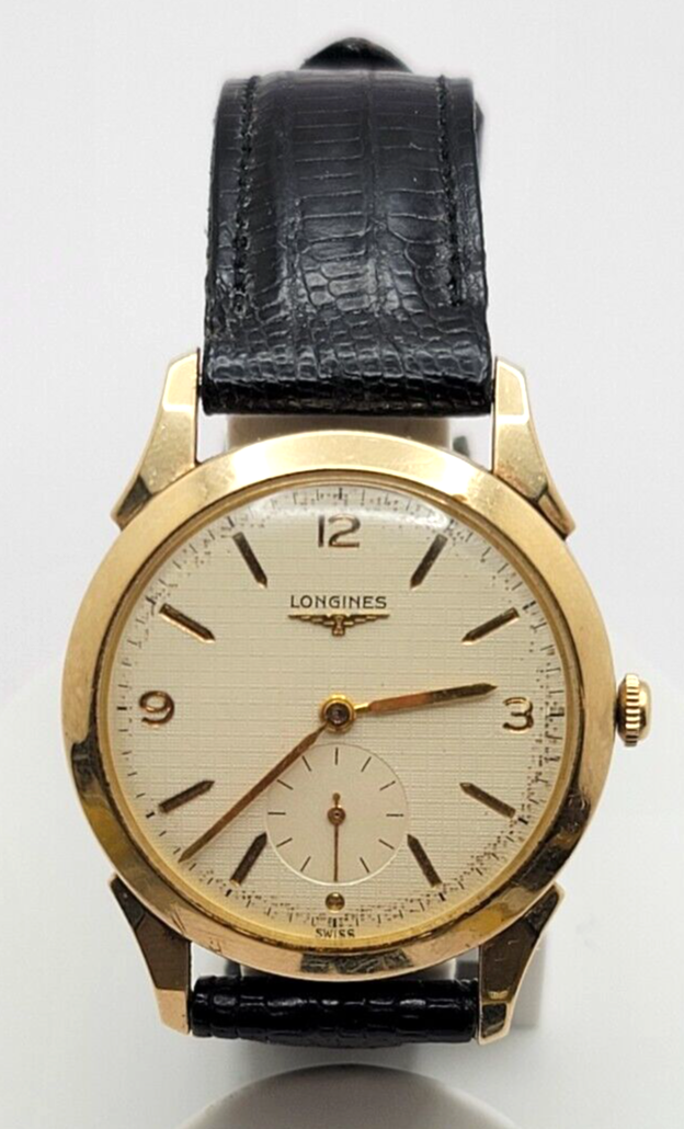 Longines Watch in 18kt Gold Rare Manual Wind Caliber 30L