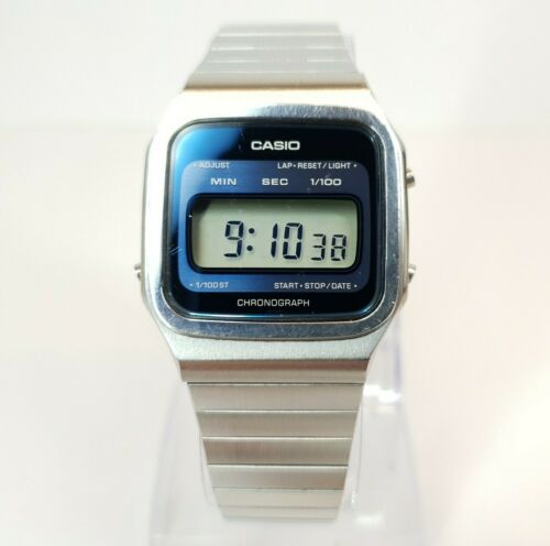 ずっと気になってた CASIO CASIOTRON STAINLESS BACKLIGHT CHRONOGRAPH 88CS-63 時計