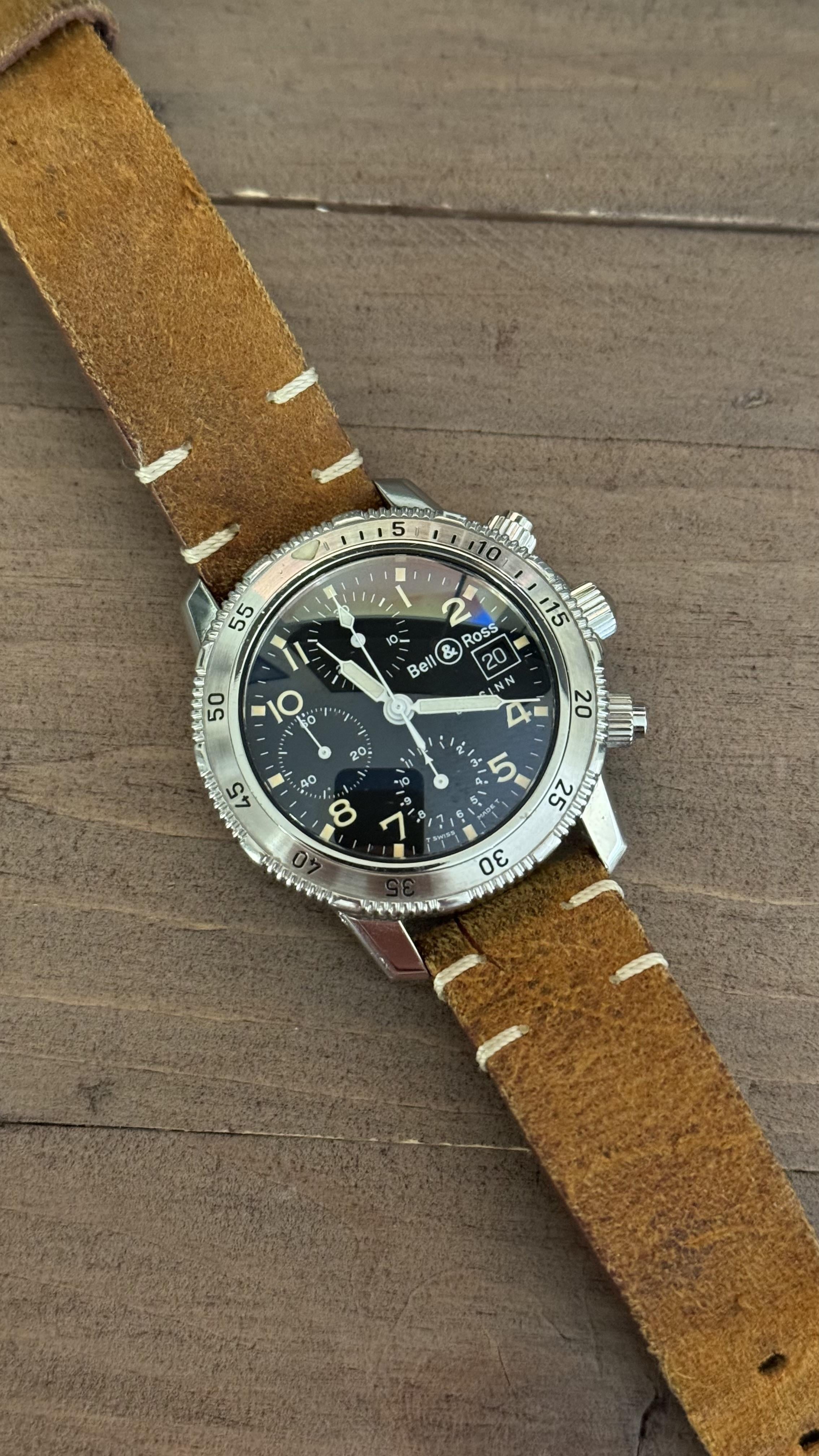 WTS Rare Sinn. Bell Ross by Sinn Chronograph. Valjoux 7750