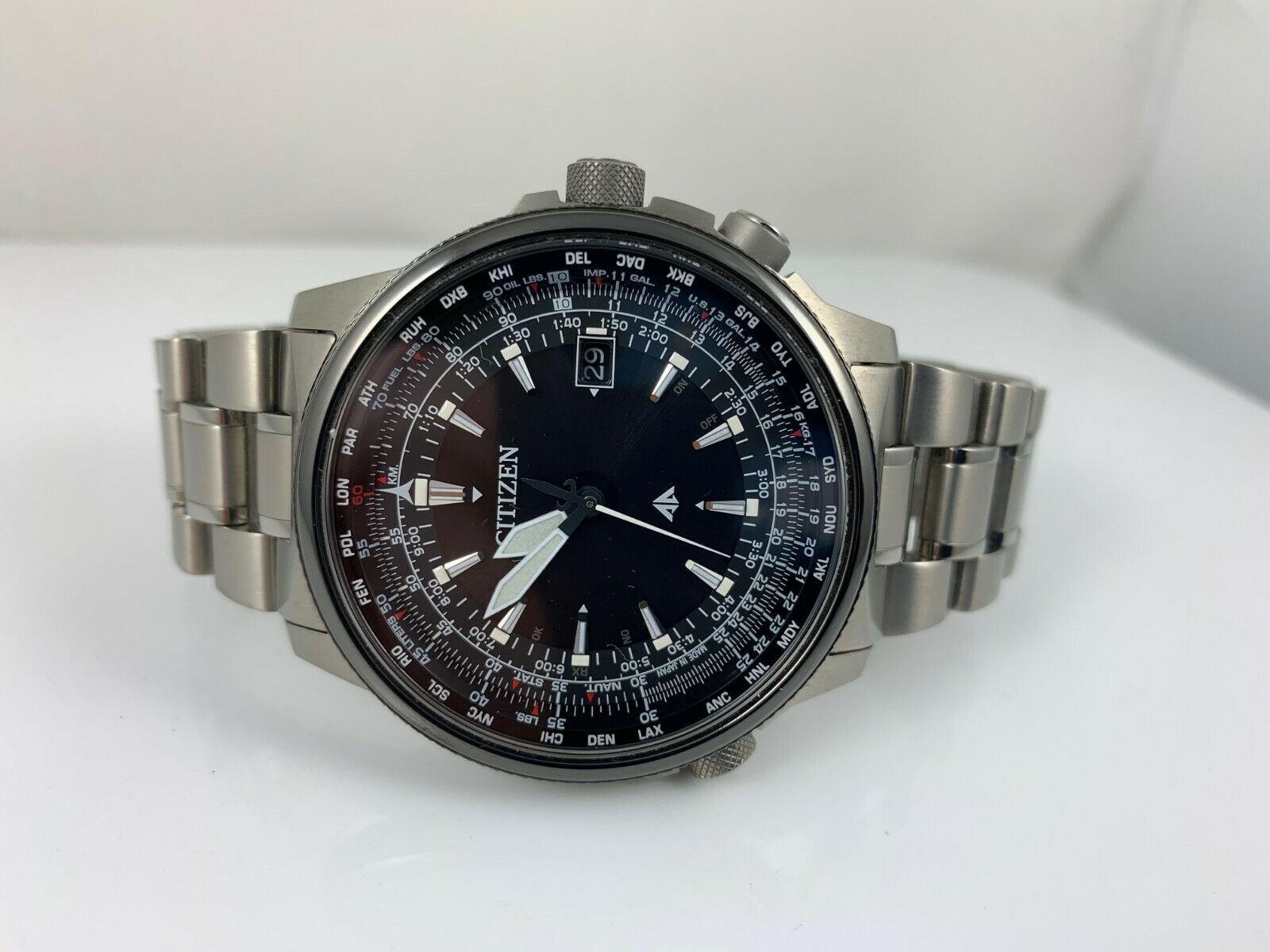 Citizen Promaster CB0134-00E Eco-Drive Solar Atomic Titanium