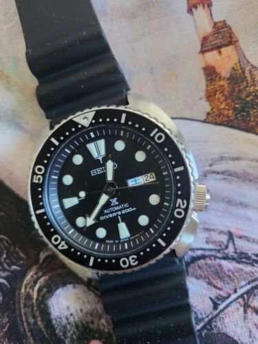 Seiko Prospex Men s Black Watch SBDY015 Seiko Turtle JDM Kanji