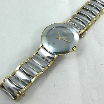 時計 770273/RADO DIASTAR 129.0327.3 RADO DIASTAR 129.0327.3 CERAMICS UNISEX GOLD SILVER VINTAGE WATCH