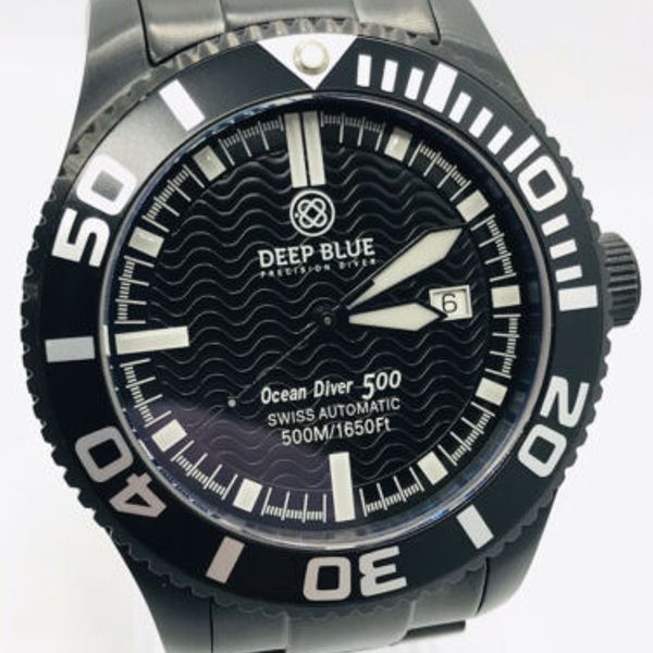 Deep Blue Ocean Diver 500 PVD Dive Watch WatchCharts