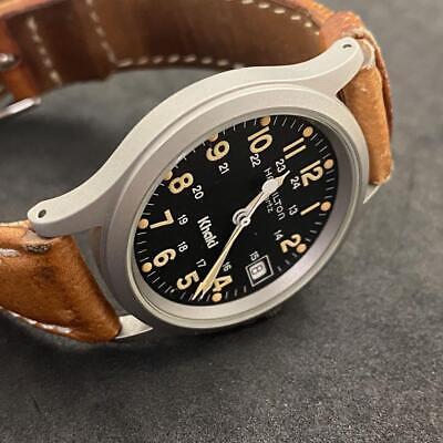 Hamilton Khaki 9445B Men's Quartz Analog Watch Black | WatchCharts
