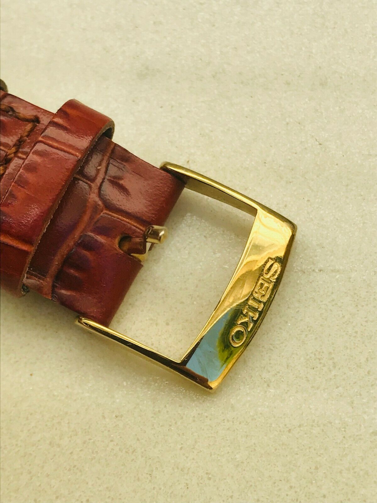 Seiko 5Y66-0AC0 Retrograde Multi Pointer Gold-Plated Men's