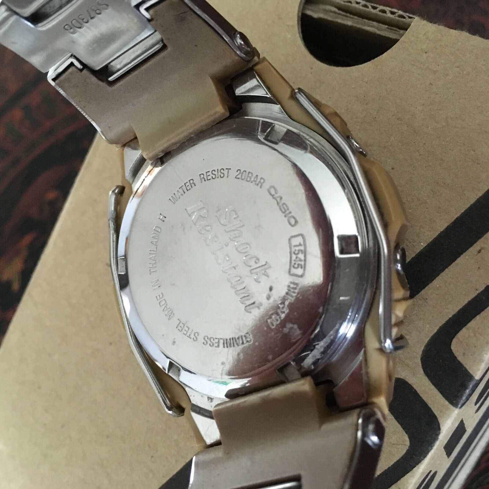 Casio G-Shock Heavy Metal DW-5700 Module 1545 Steel Case and 