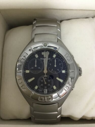Swiss watch Tissot s462/562 quartz chronograph sapphire crystal