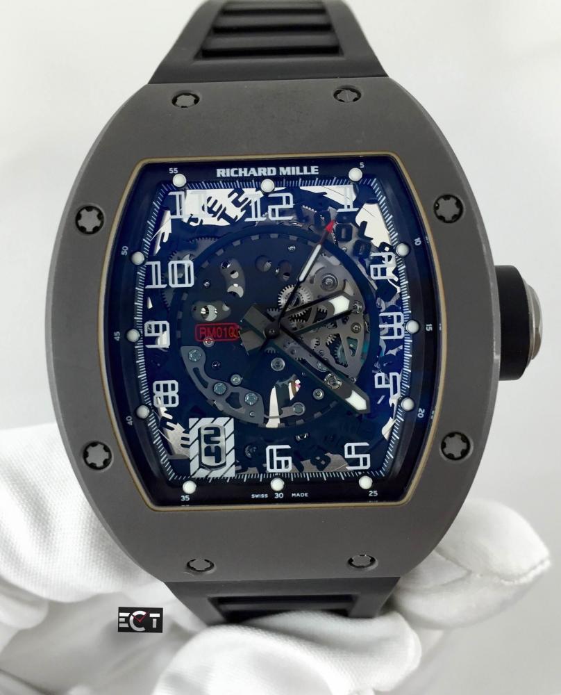 FS Richard Mille RM010 Limited Edition Ginza Titanium Sandblast